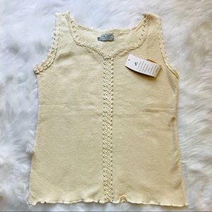 Cotton Salsa Hand Loomed In Puru Cotton Tank